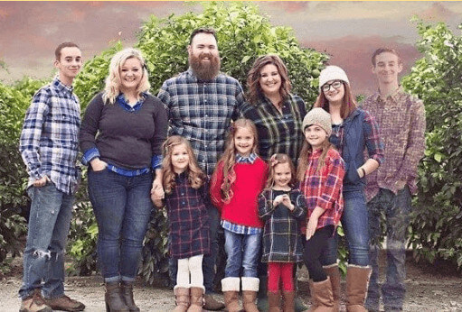 Sullivan Sweeten With His Family